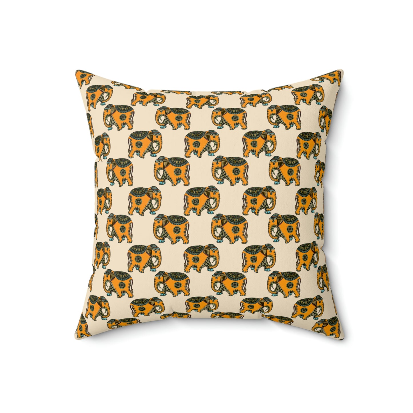Bohemian Elephant pillow cover